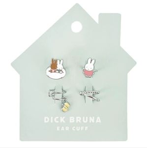 Miffy and Melanie (Dick Bruna) ear cuffs.